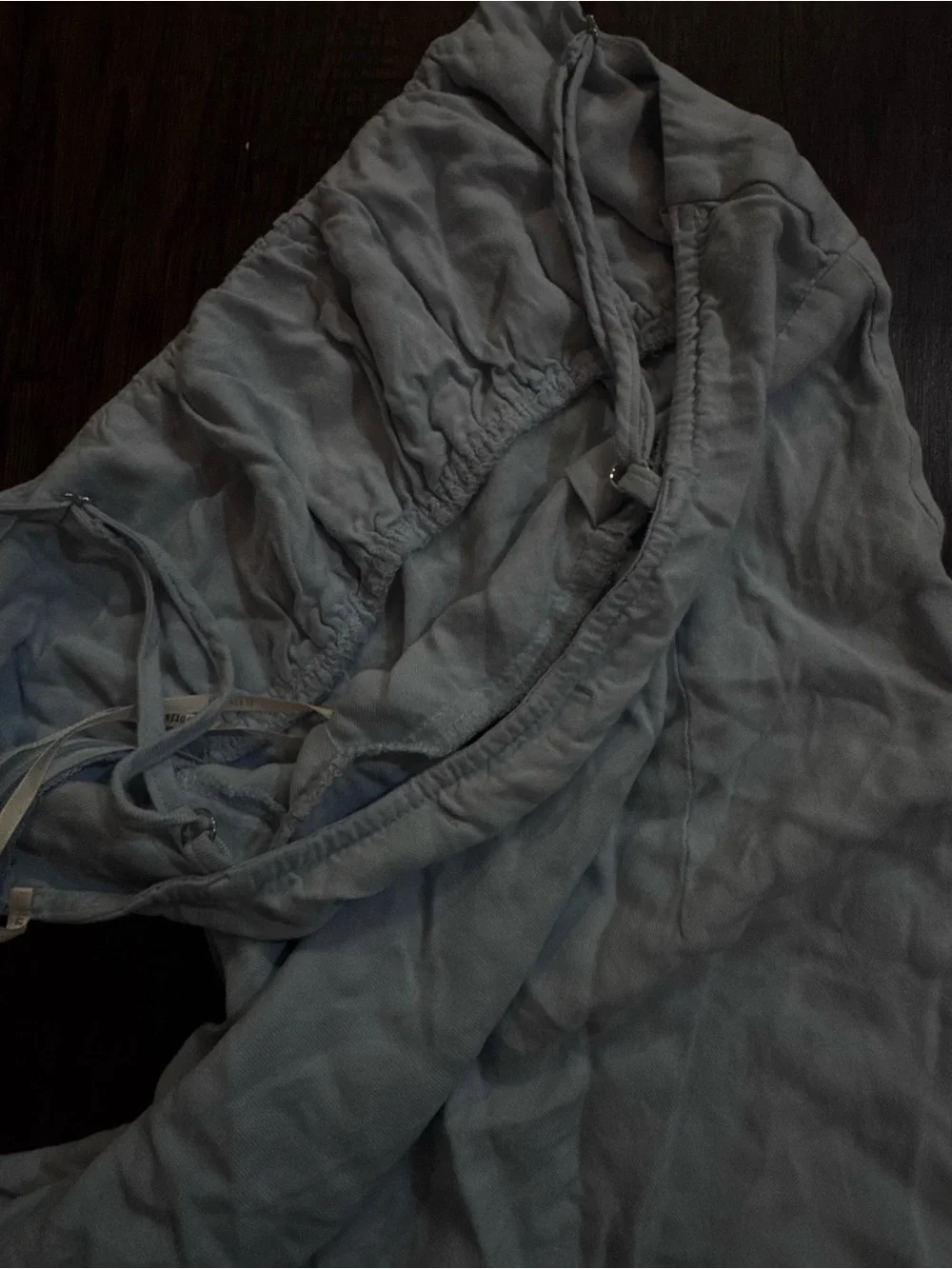 Lightweight White Linen Cami Dress - Picture 3 of 3